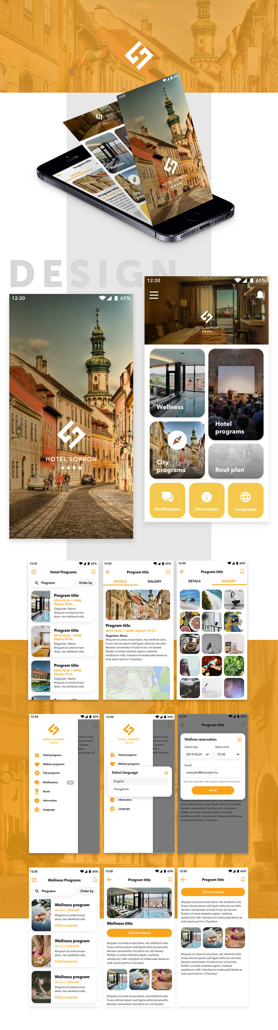Hotel Sopron Mobil applikáció